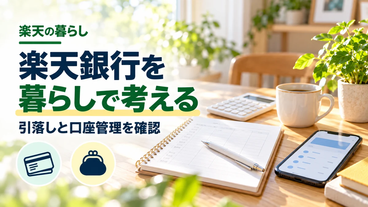 楽天銀行は楽天市場の買い物に必要？のイメージ